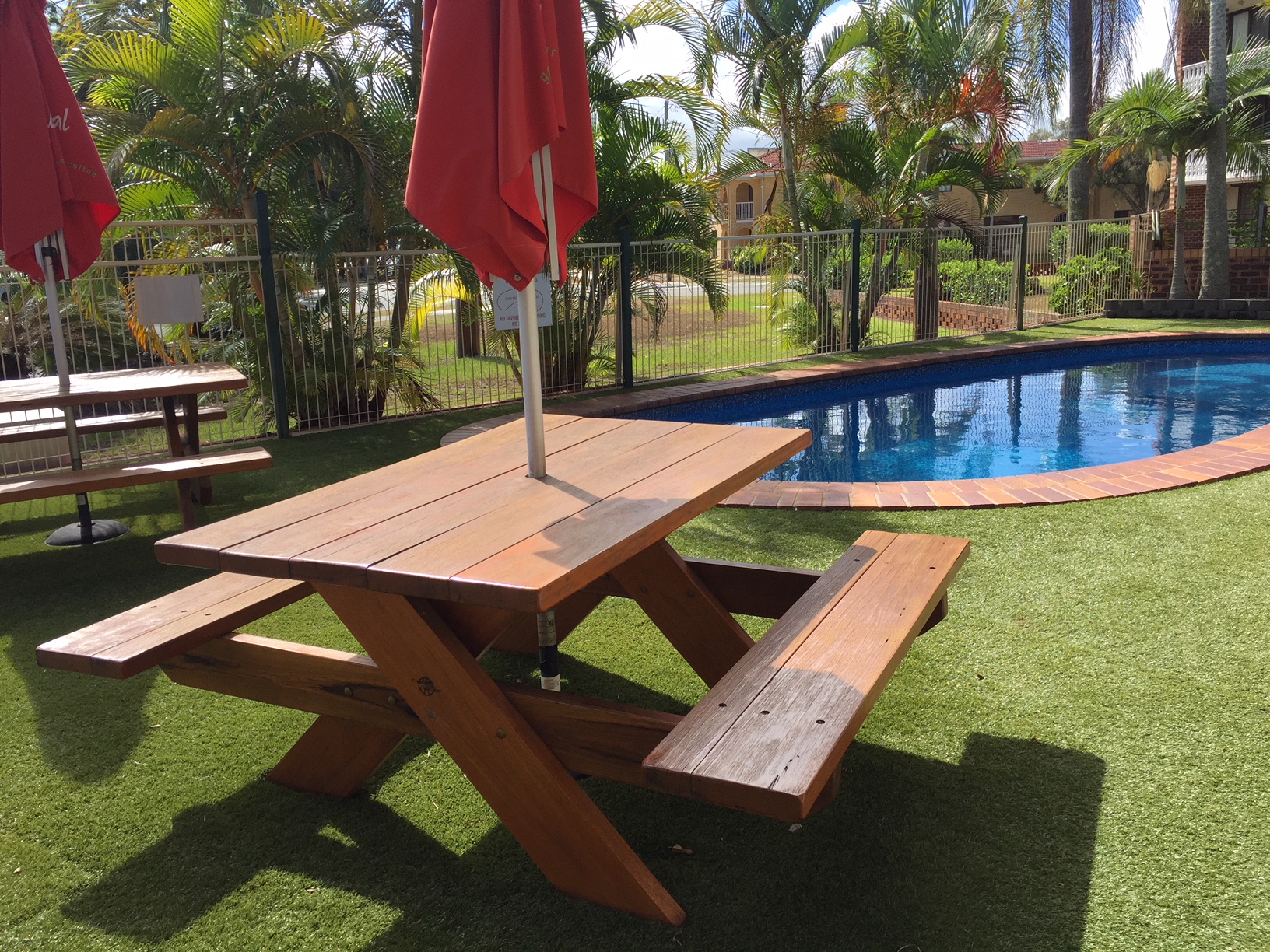 Relax by the Pool at Bribie Island Waterways Motel